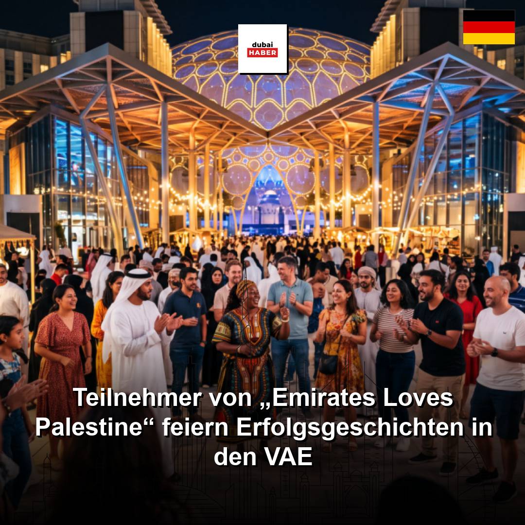Teilnehmer von „Emirates Loves Palestine“ feiern Erfolgsgeschichten in den VAE
