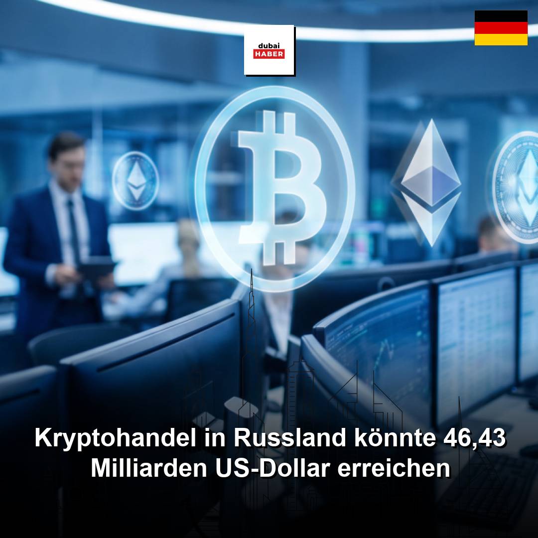 Kryptohandel in Russland könnte 46,43 Milliarden US-Dollar erreichen