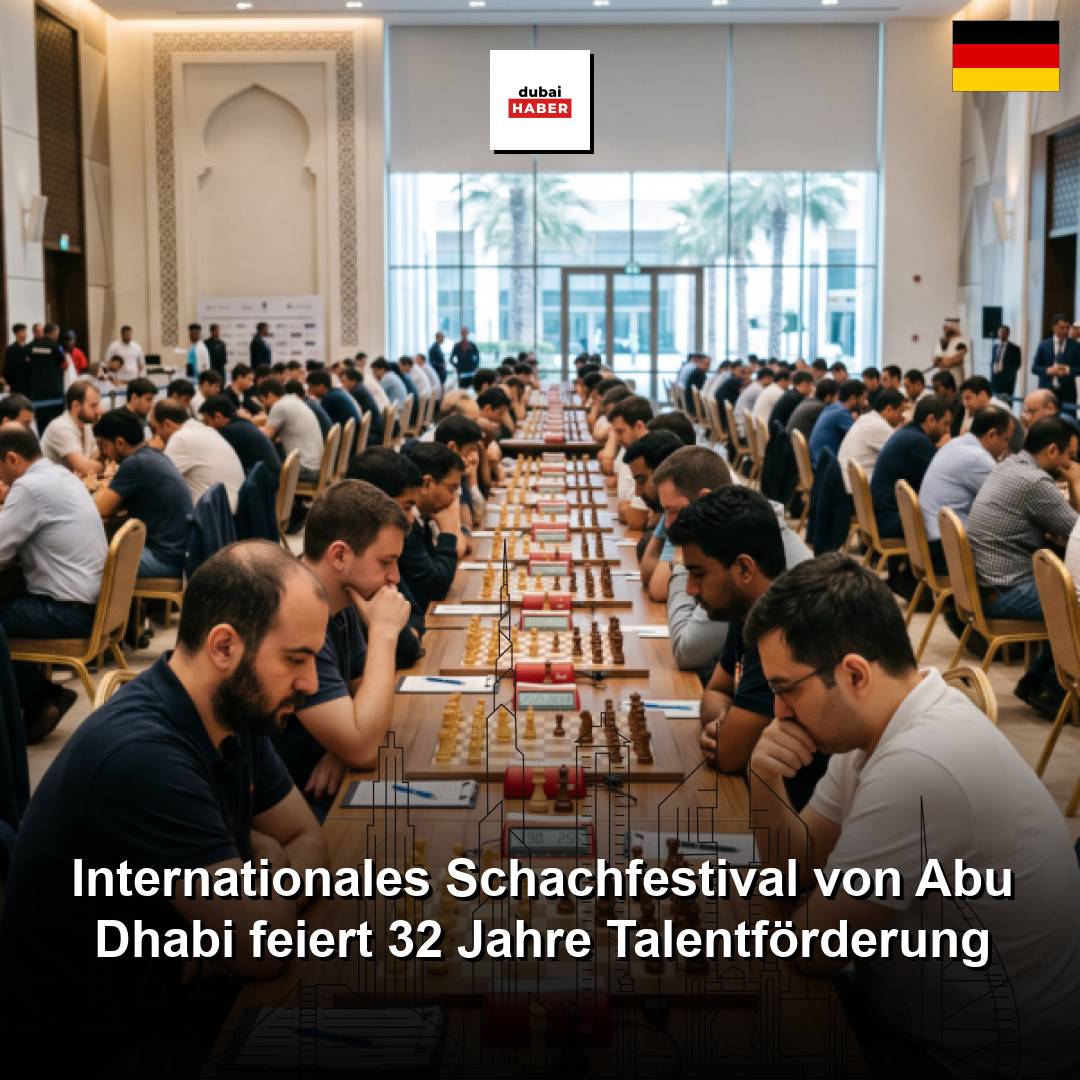 Internationales Schachfestival von Abu Dhabi feiert 32 Jahre Talentförderung