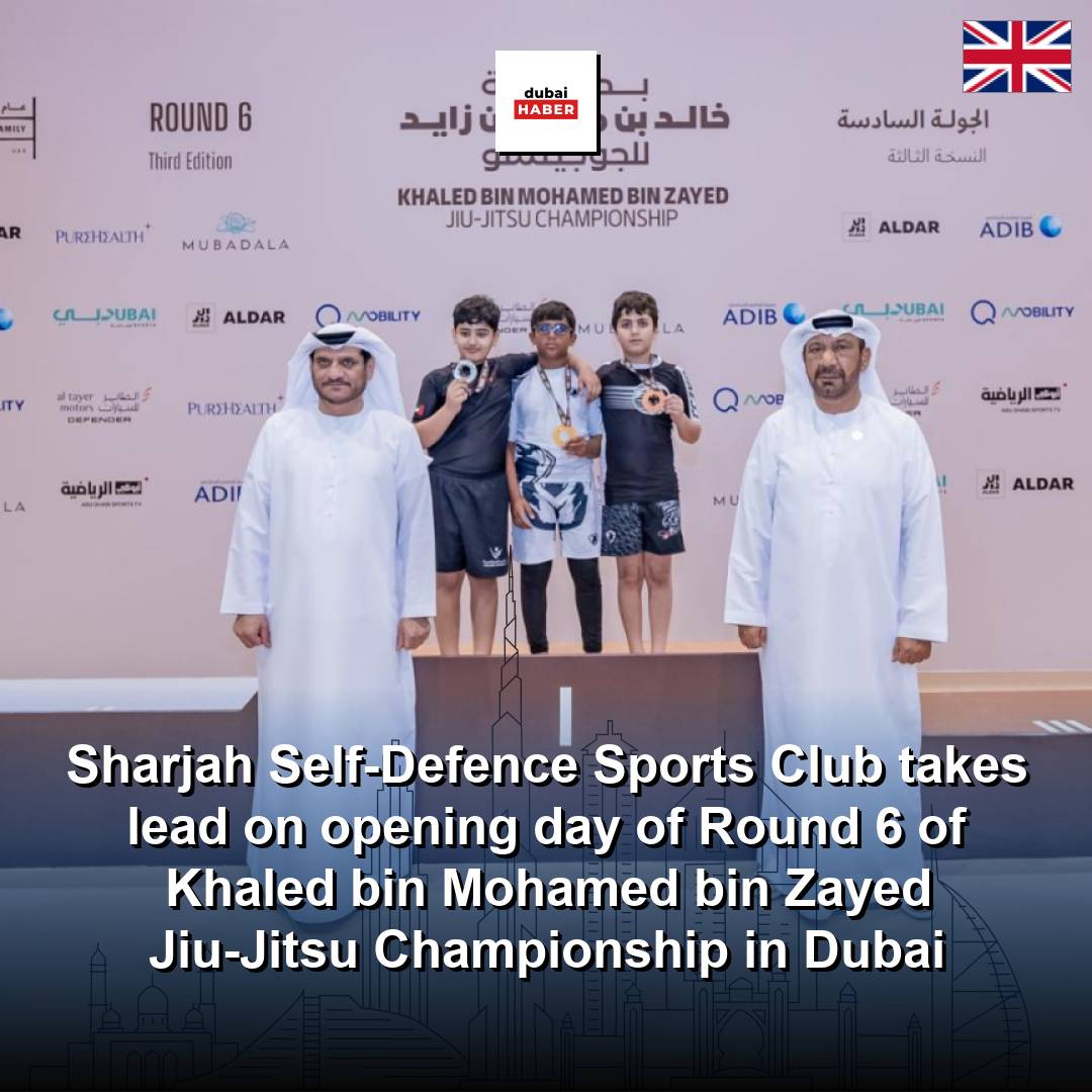 Sharjah Self-Defence Sports Club takes lead on opening day of Round 6 of Khaled bin Mohamed bin Zayed Jiu-Jitsu Championship in Dubai