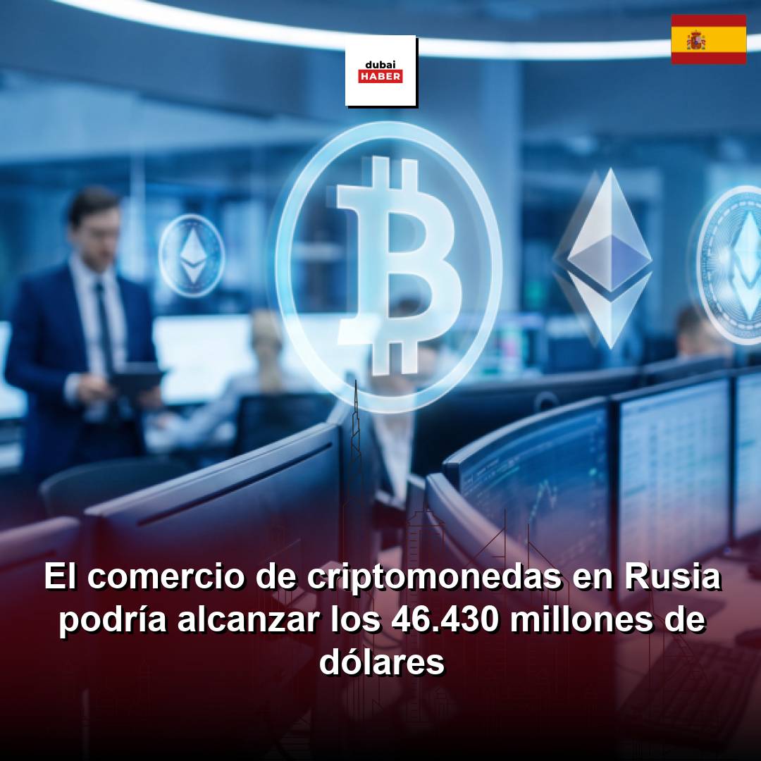 El comercio de criptomonedas en Rusia podría alcanzar los 46.430 millones de dólares