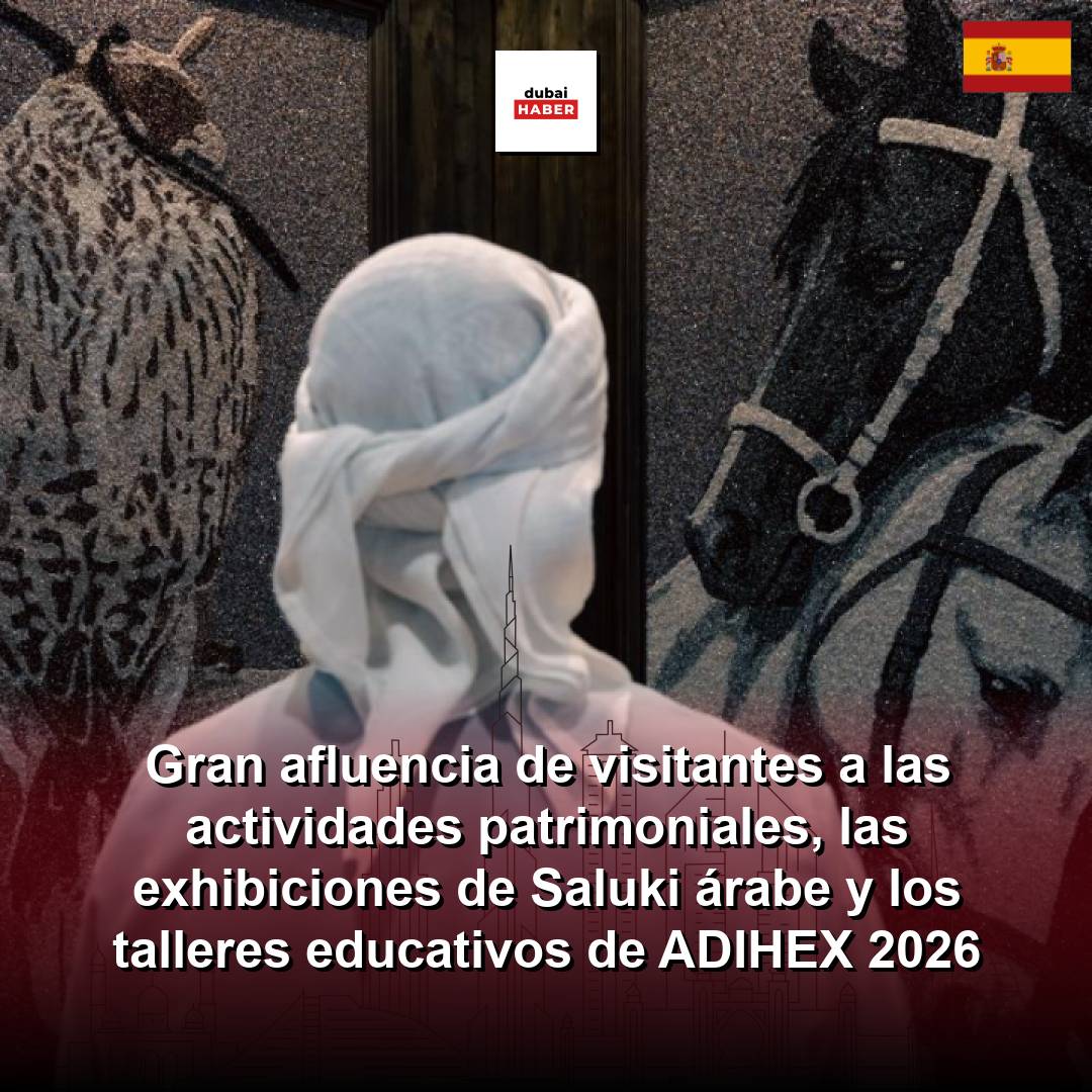 Gran afluencia de visitantes a las actividades patrimoniales, las exhibiciones de Saluki árabe y los talleres educativos de ADIHEX 2026
