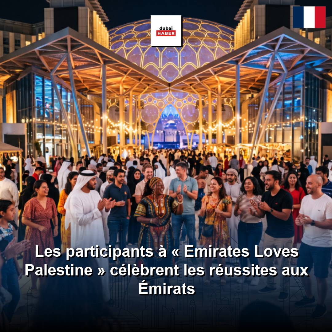 Les participants à « Emirates Loves Palestine » célèbrent les réussites aux Émirats