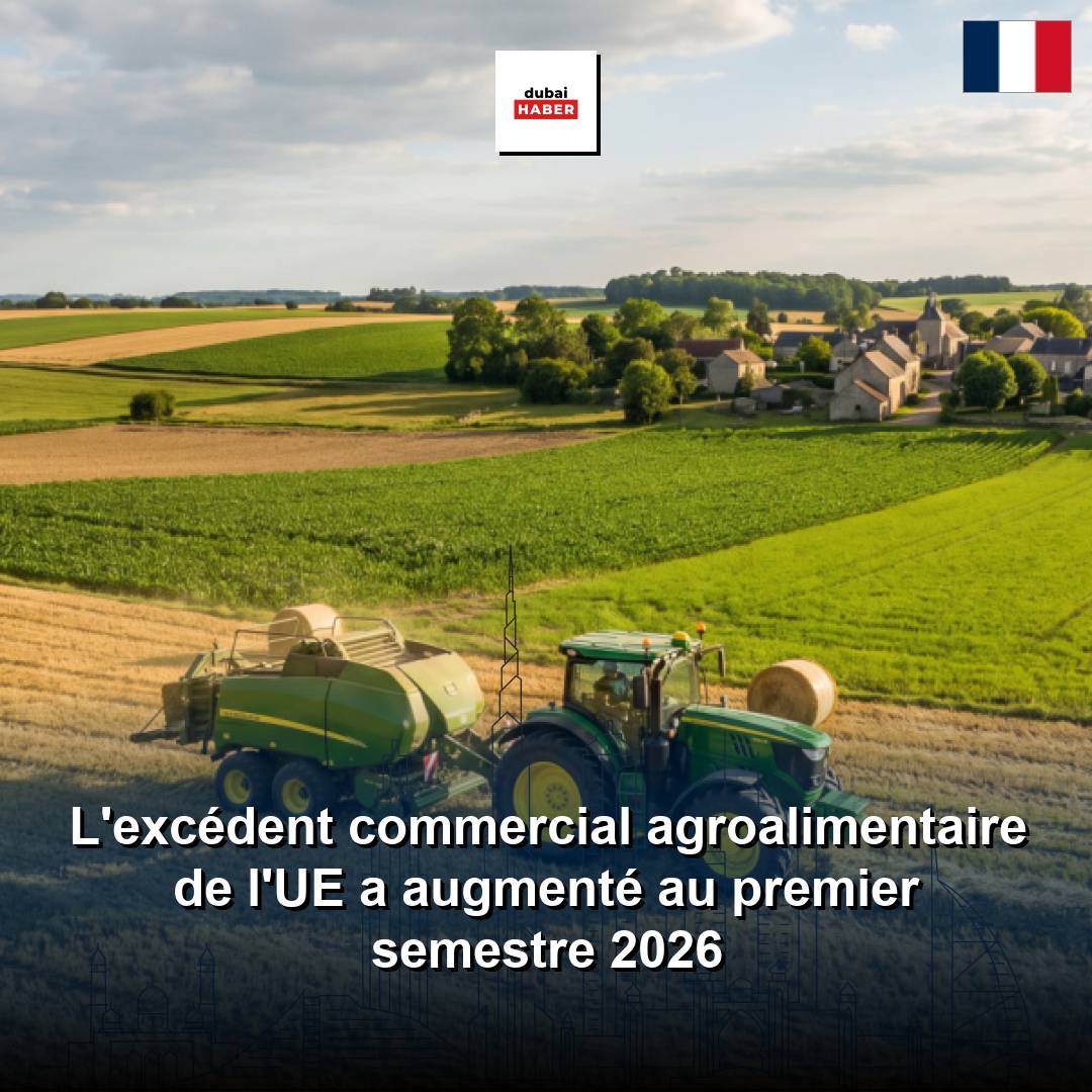 L'excédent commercial agroalimentaire de l'UE a augmenté au premier semestre 2026