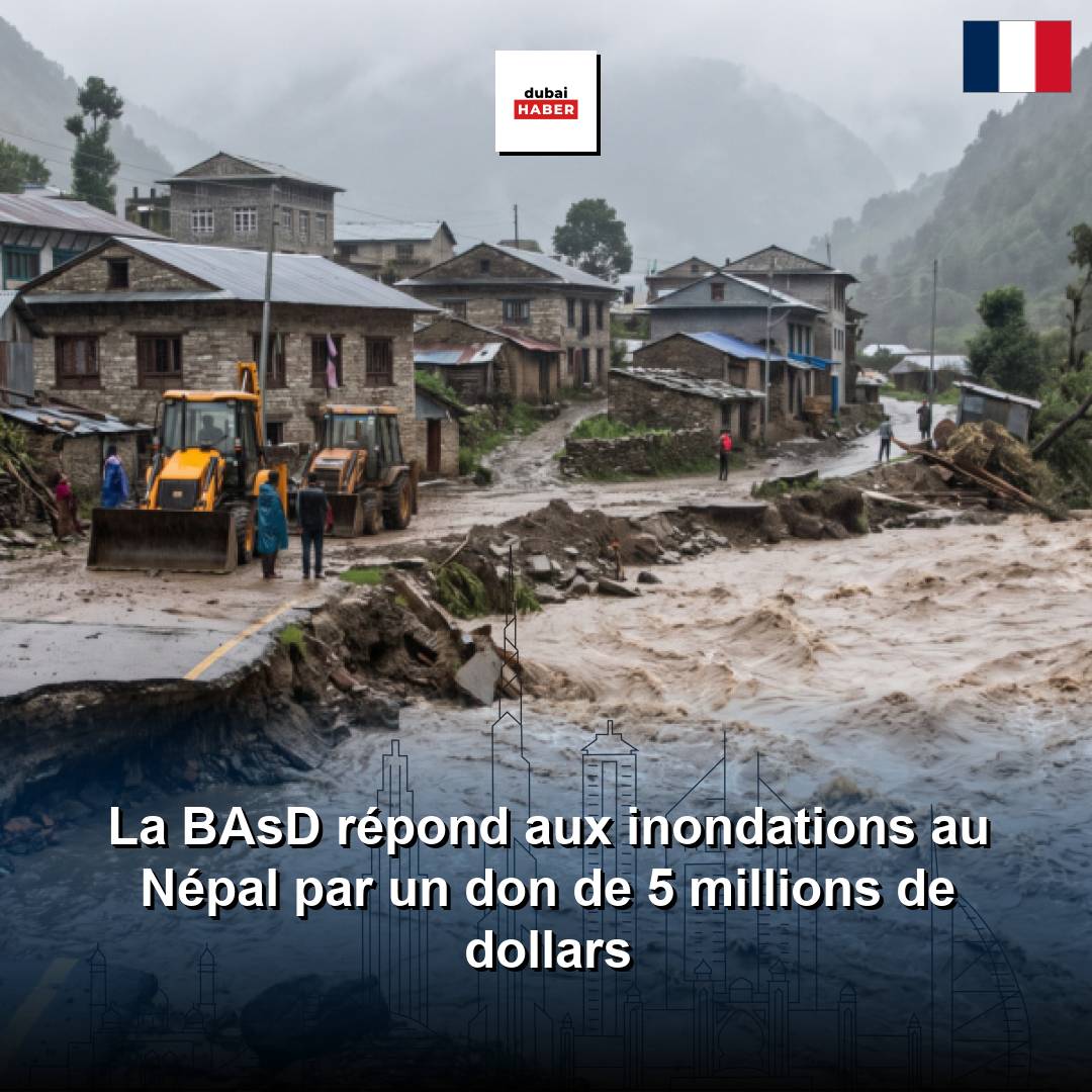 La BAsD répond aux inondations au Népal par un don de 5 millions de dollars