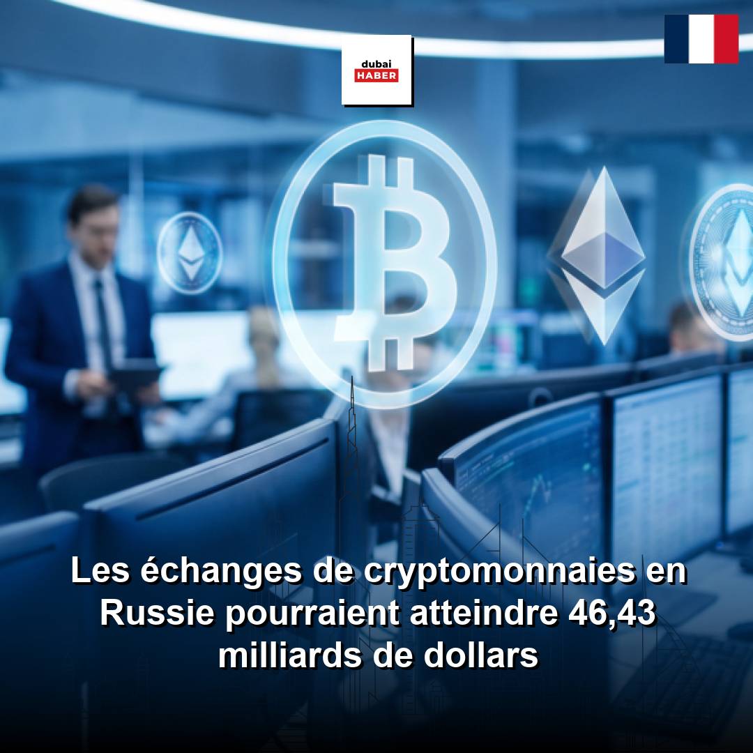 Les échanges de cryptomonnaies en Russie pourraient atteindre 46,43 milliards de dollars
