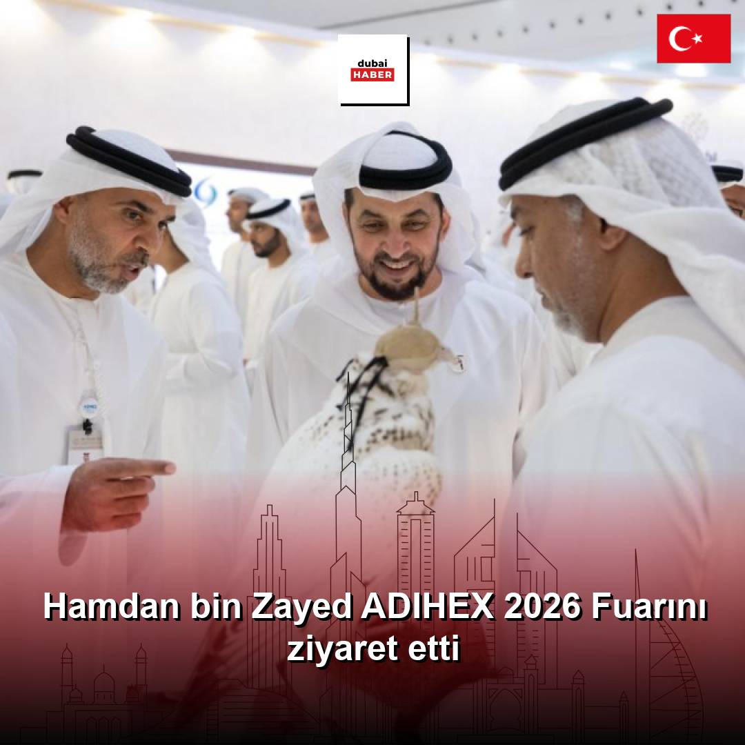 Hamdan bin Zayed ADIHEX 2026 Fuarını ziyaret etti