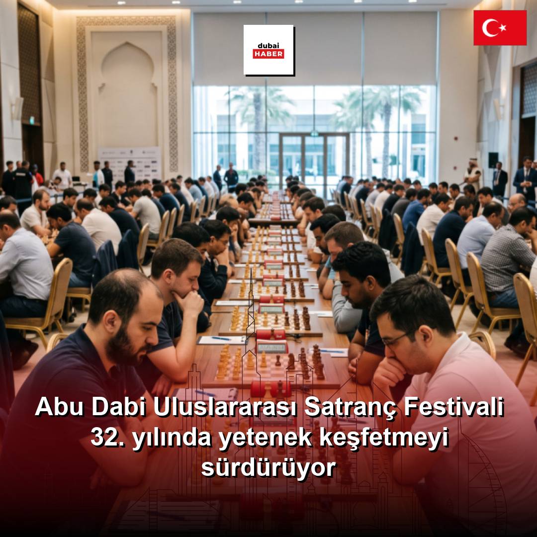 Abu Dabi Uluslararası Satranç Festivali 32. yılında yetenek keşfetmeyi sürdürüyor