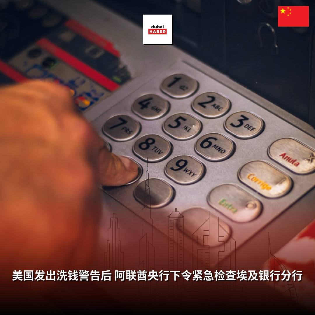 美国发出洗钱警告后 阿联酋央行下令紧急检查埃及银行分行