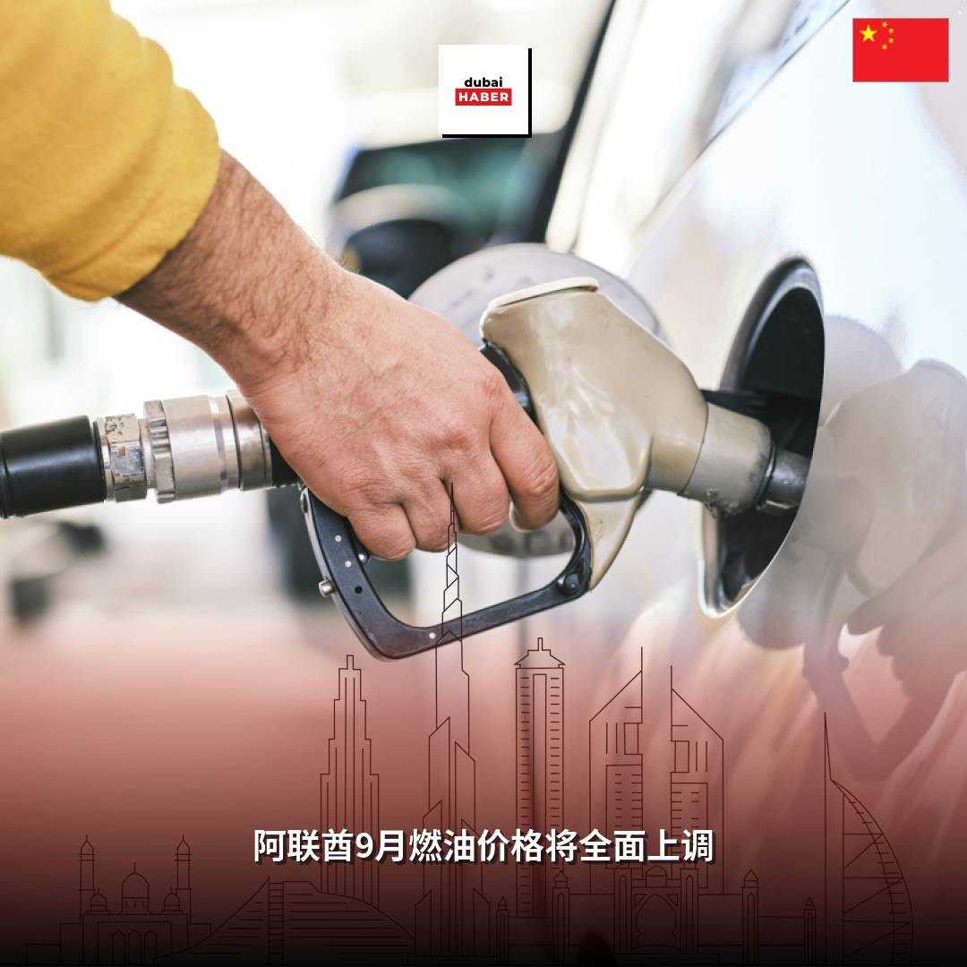 阿联酋9月燃油价格将全面上调