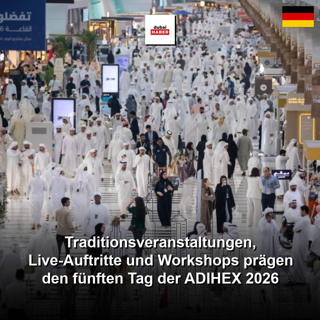 Traditionsveranstaltungen, Live-Auftritte und Workshops prägen den fünften Tag der ADIHEX 2026
