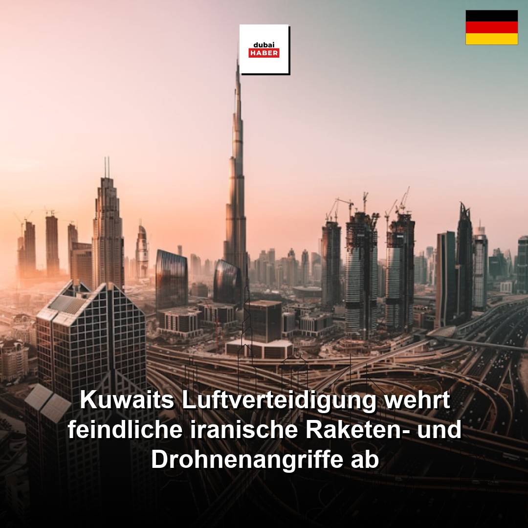 Kuwaits Luftverteidigung wehrt feindliche iranische Raketen- und Drohnenangriffe ab