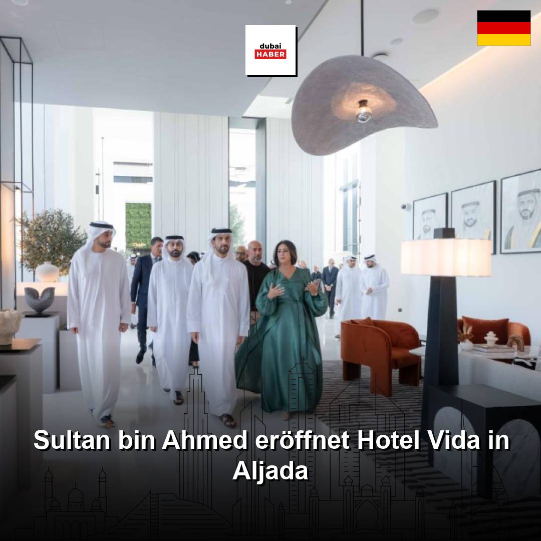 Sultan bin Ahmed eröffnet Hotel Vida in Aljada