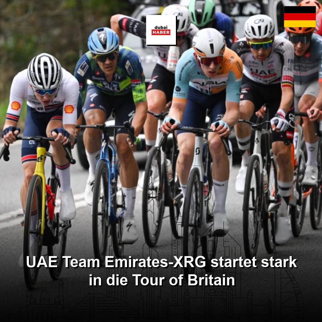 UAE Team Emirates-XRG startet stark in die Tour of Britain