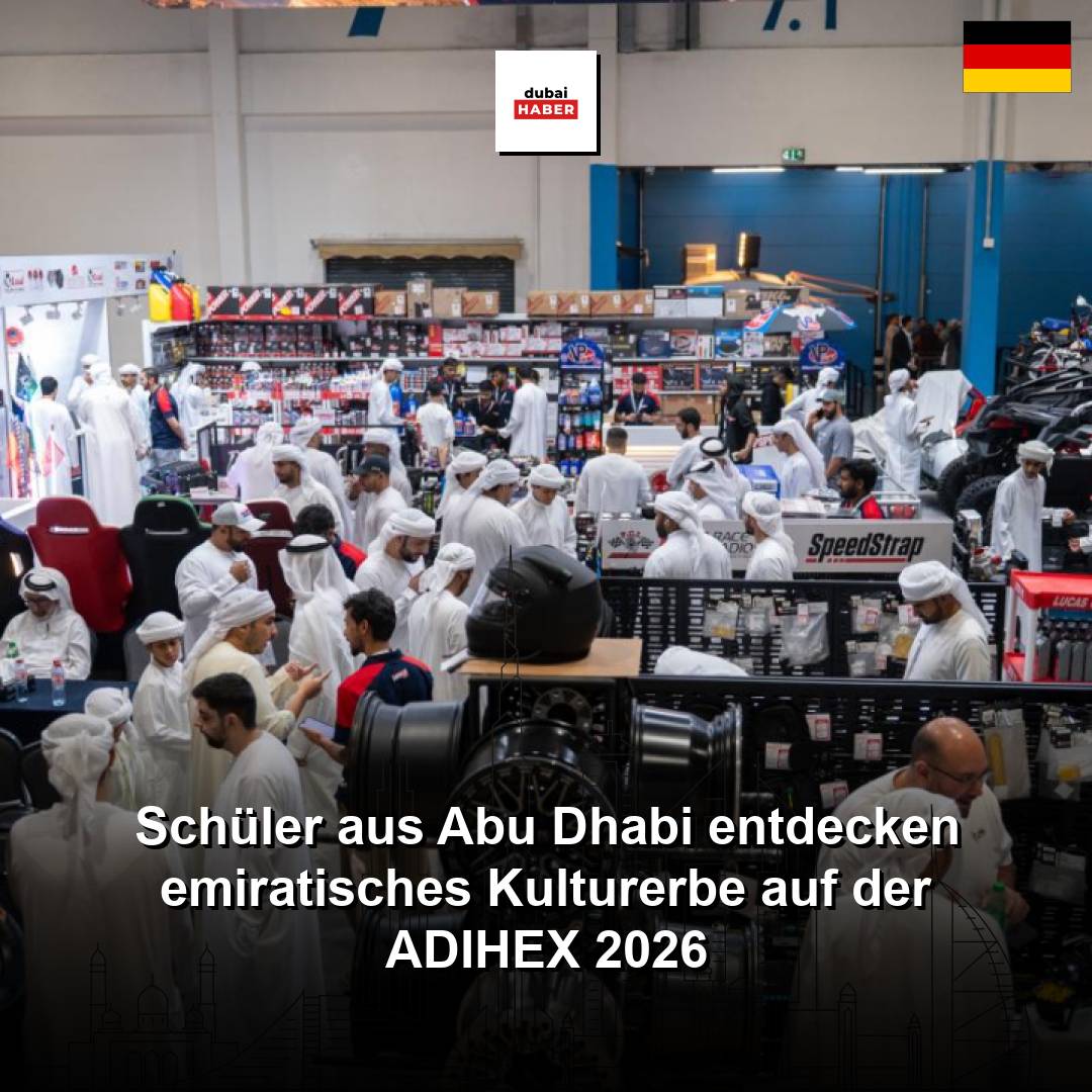 Schüler aus Abu Dhabi entdecken emiratisches Kulturerbe auf der ADIHEX 2026