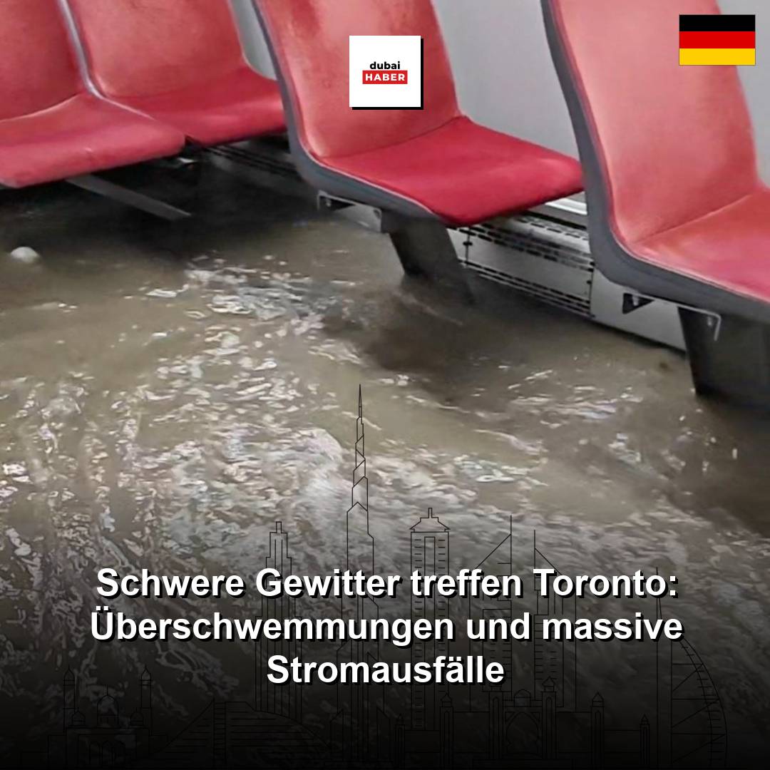 Schwere Gewitter treffen Toronto: Überschwemmungen und massive Stromausfälle