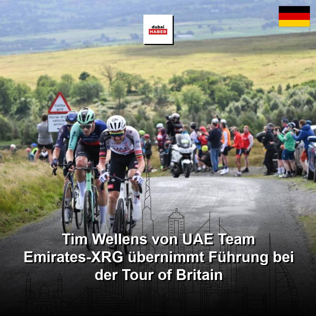 Tim Wellens von UAE Team Emirates-XRG übernimmt Führung bei der Tour of Britain