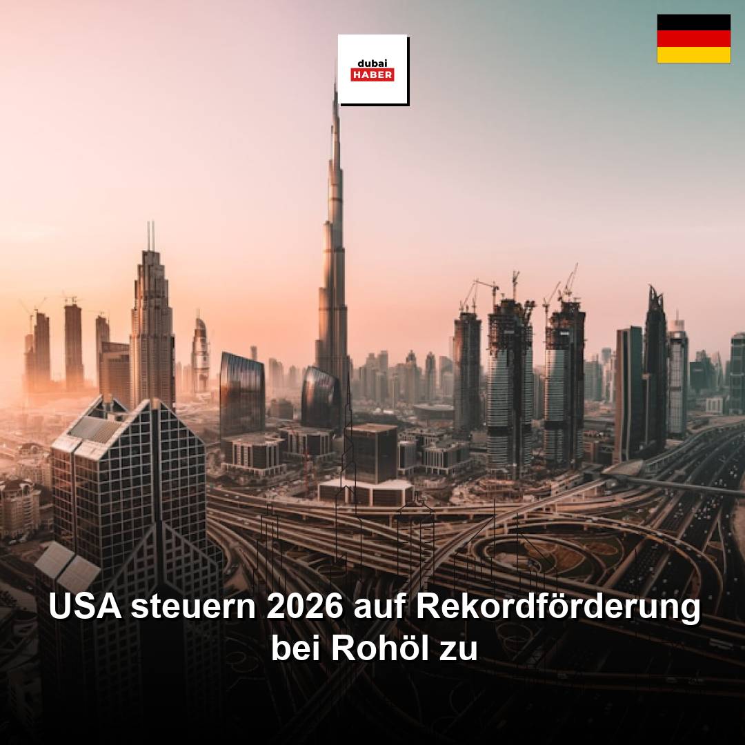 USA steuern 2026 auf Rekordförderung bei Rohöl zu