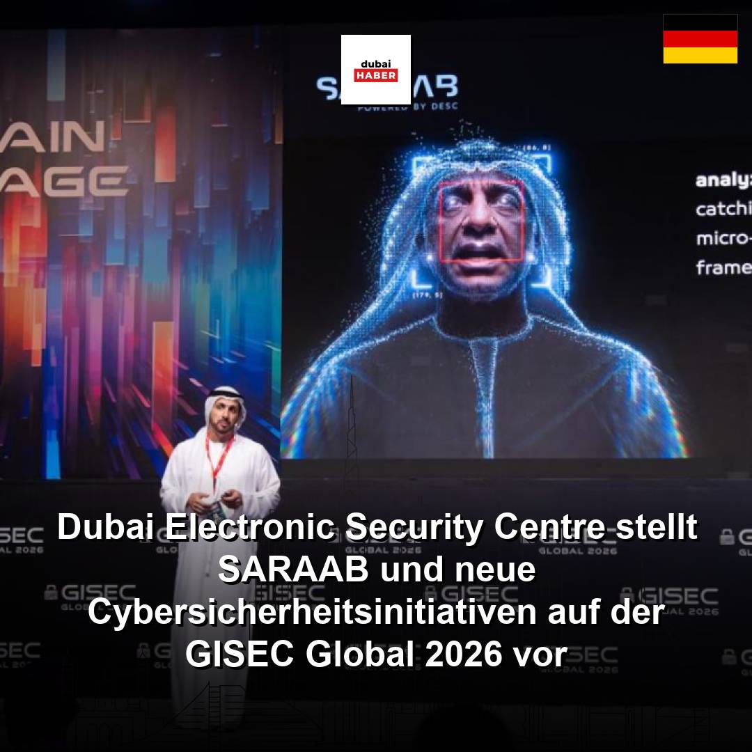 Dubai Electronic Security Centre stellt SARAAB und neue Cybersicherheitsinitiativen auf der GISEC Global 2026 vor