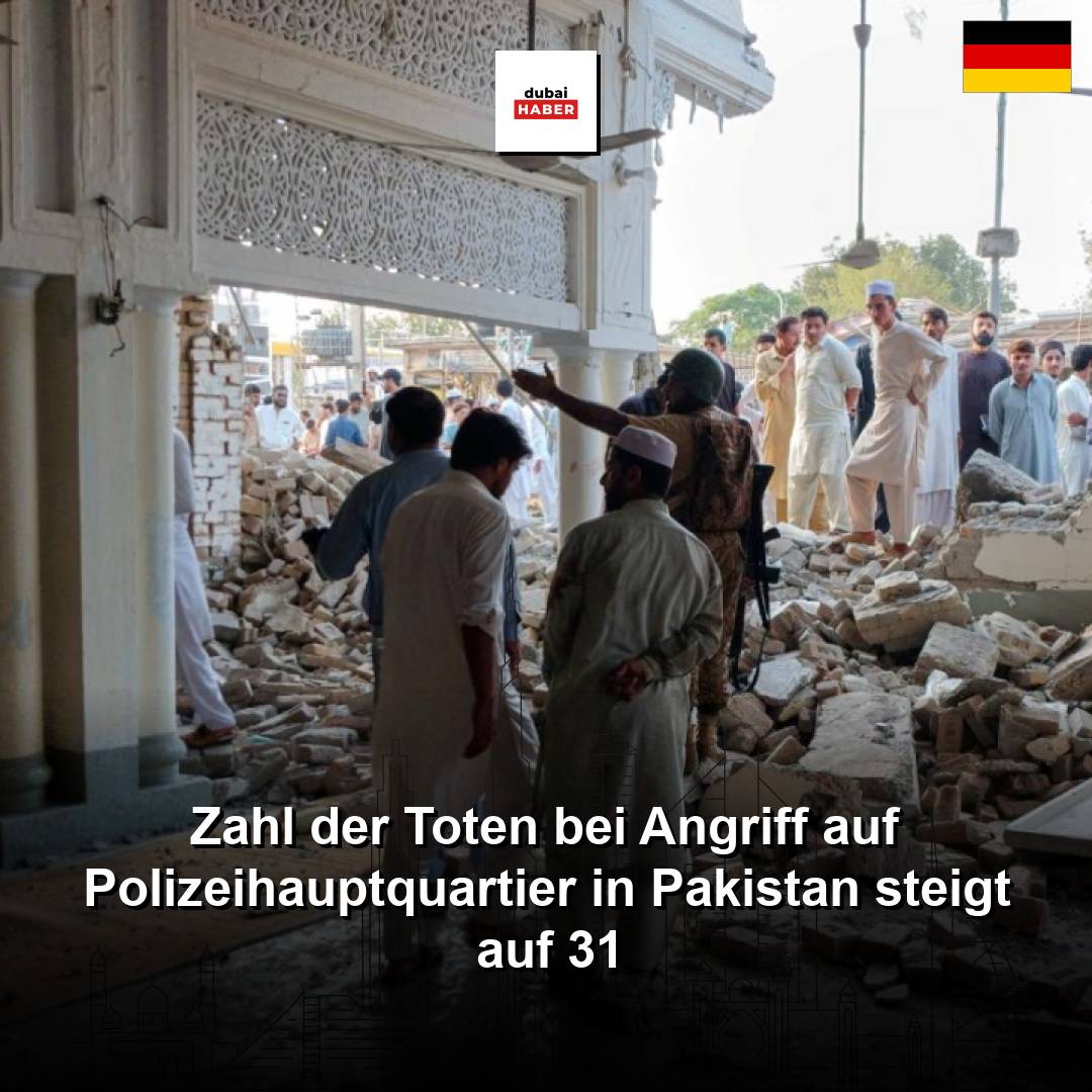 Zahl der Toten bei Angriff auf Polizeihauptquartier in Pakistan steigt auf 31