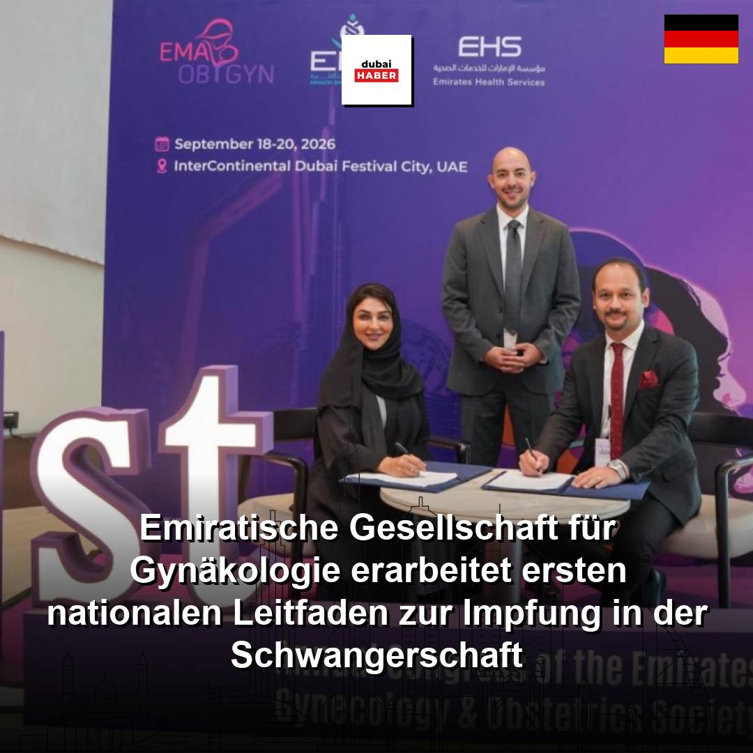 Emiratische Gesellschaft für Gynäkologie erarbeitet ersten nationalen Leitfaden zur Impfung in der Schwangerschaft