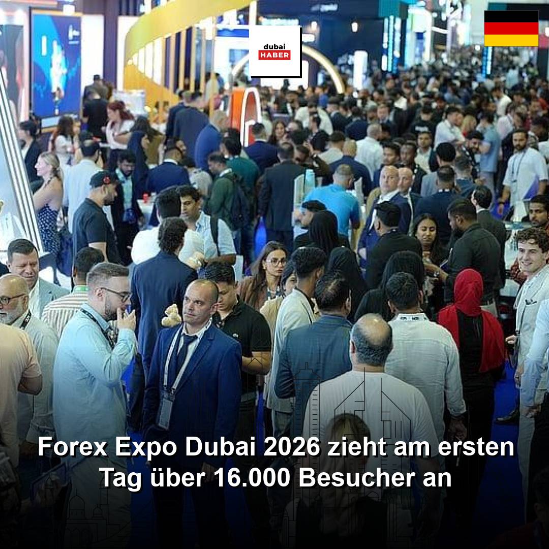Forex Expo Dubai 2026 zieht am ersten Tag über 16.000 Besucher an