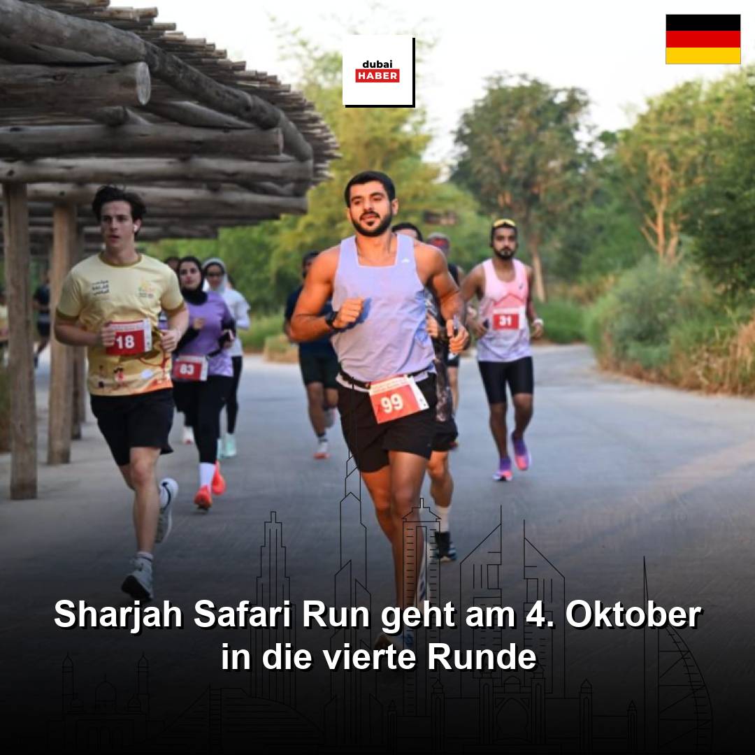 Sharjah Safari Run geht am 4. Oktober in die vierte Runde