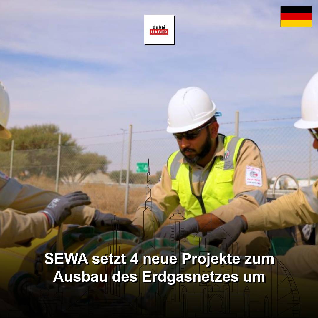 SEWA setzt 4 neue Projekte zum Ausbau des Erdgasnetzes um
