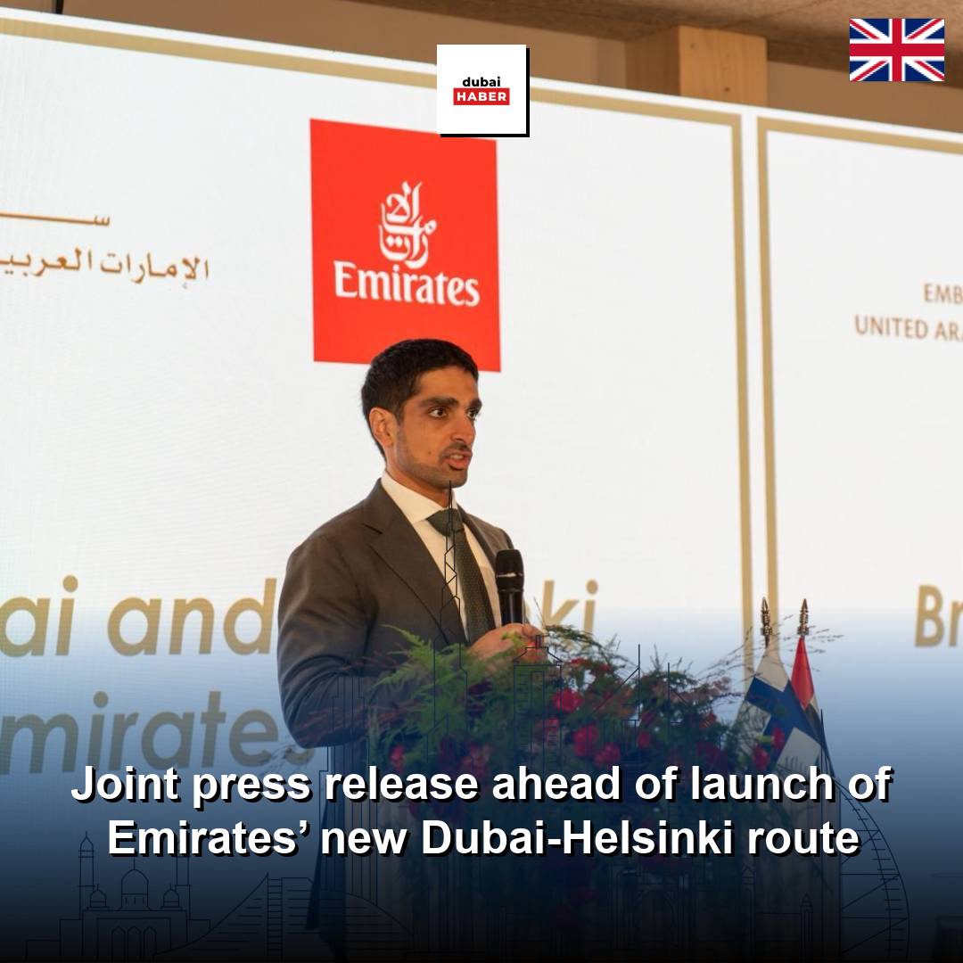 Joint press release ahead of launch of Emirates’ new Dubai-Helsinki route