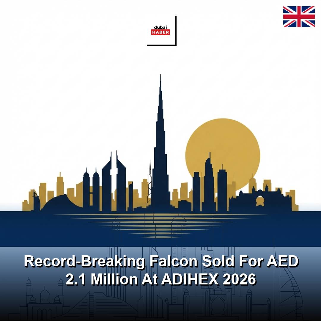 Record-Breaking Falcon Sold For AED 2.1 Million At ADIHEX 2026