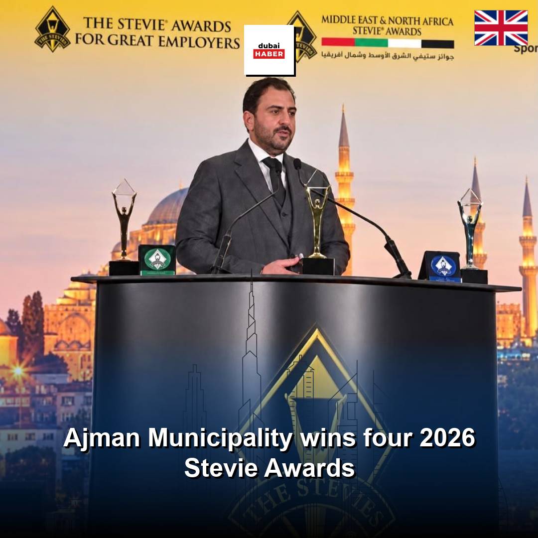 Ajman Municipality wins four 2026 Stevie Awards