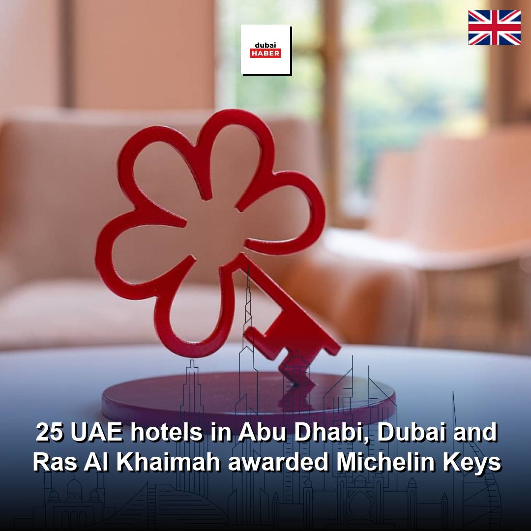 25 UAE hotels in Abu Dhabi, Dubai and Ras Al Khaimah awarded Michelin Keys