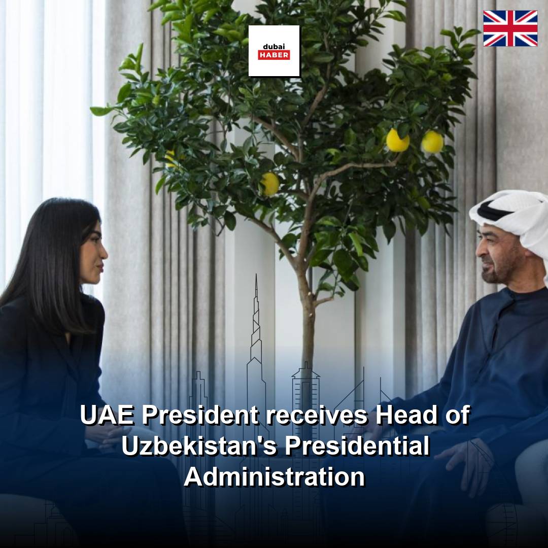 UAE President receives Head of Uzbekistan's Presidential Administration