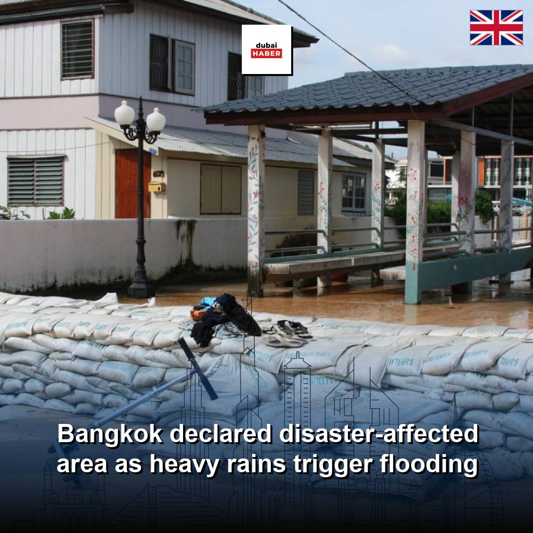 Bangkok declared disaster-affected area as heavy rains trigger flooding