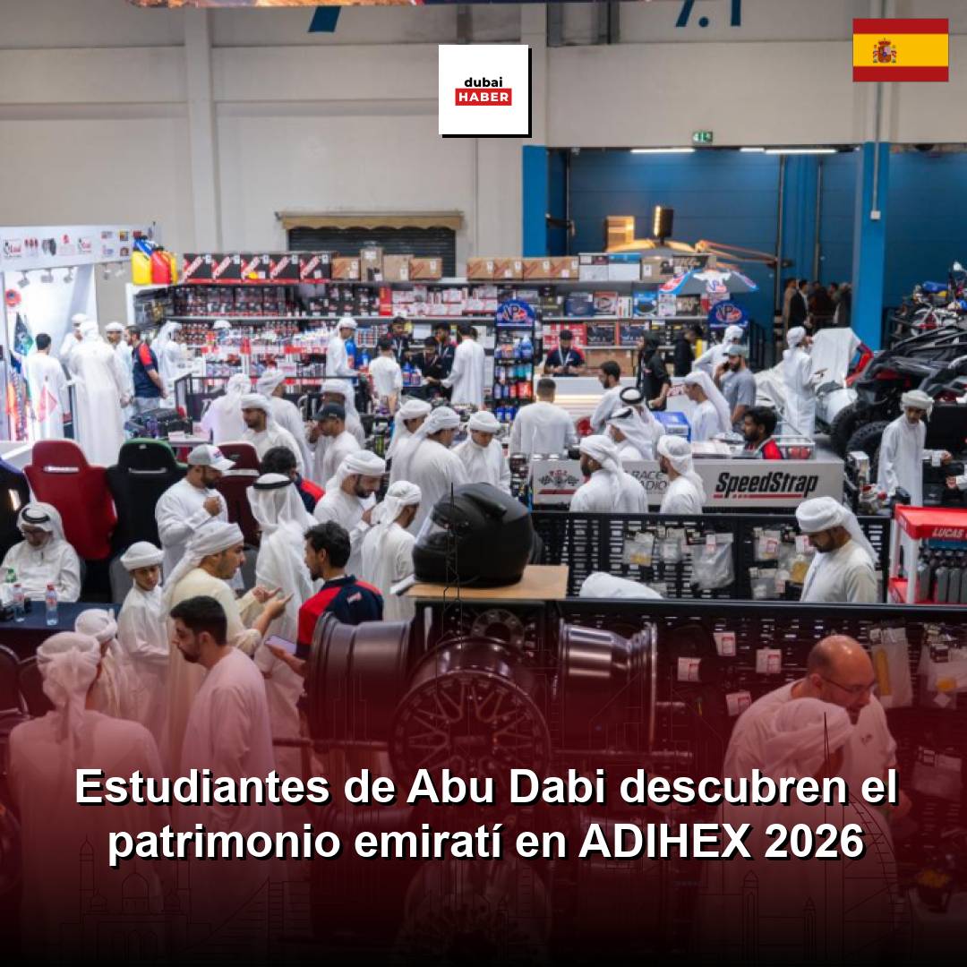 Estudiantes de Abu Dabi descubren el patrimonio emiratí en ADIHEX 2026