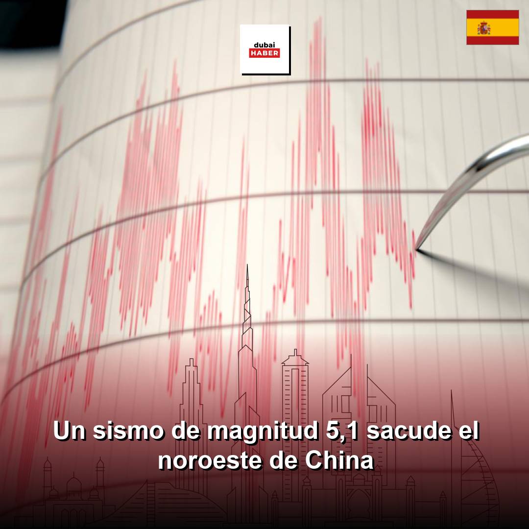 Un sismo de magnitud 5,1 sacude el noroeste de China
