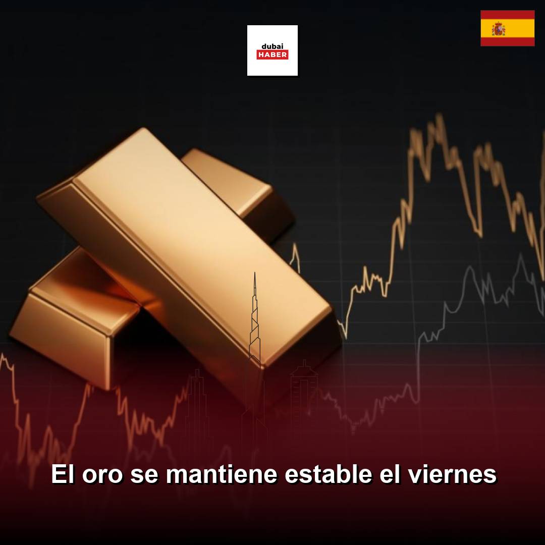 El oro se mantiene estable el viernes