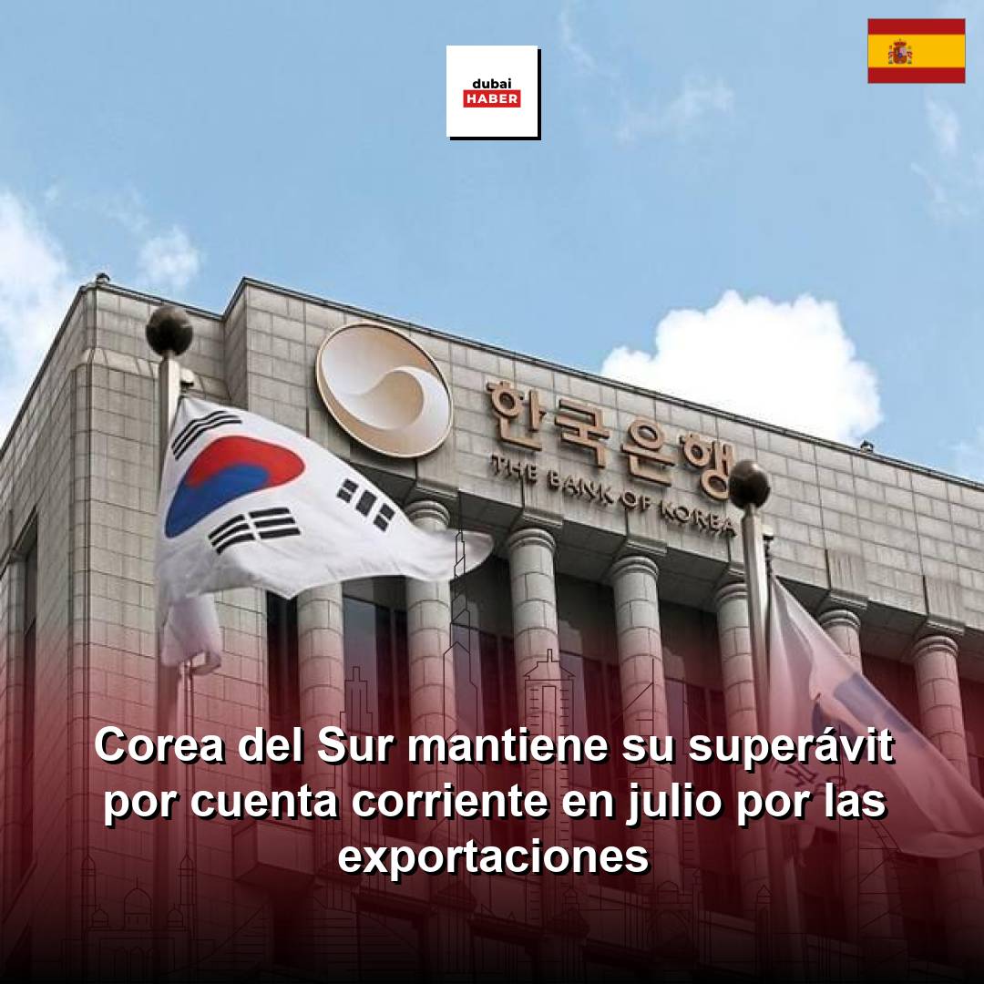 Corea del Sur mantiene su superávit por cuenta corriente en julio por las exportaciones
