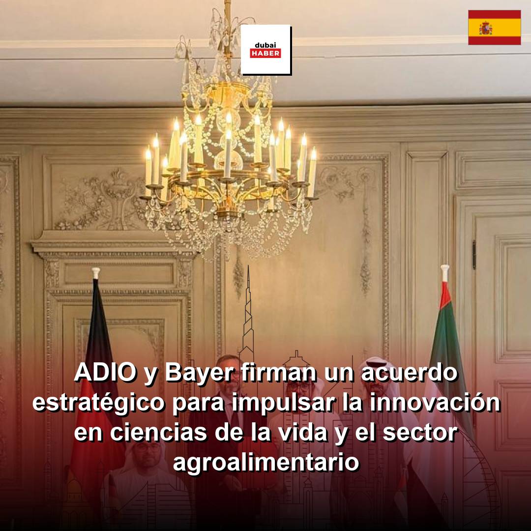 ADIO y Bayer firman un acuerdo estratégico para impulsar la innovación en ciencias de la vida y el sector agroalimentario