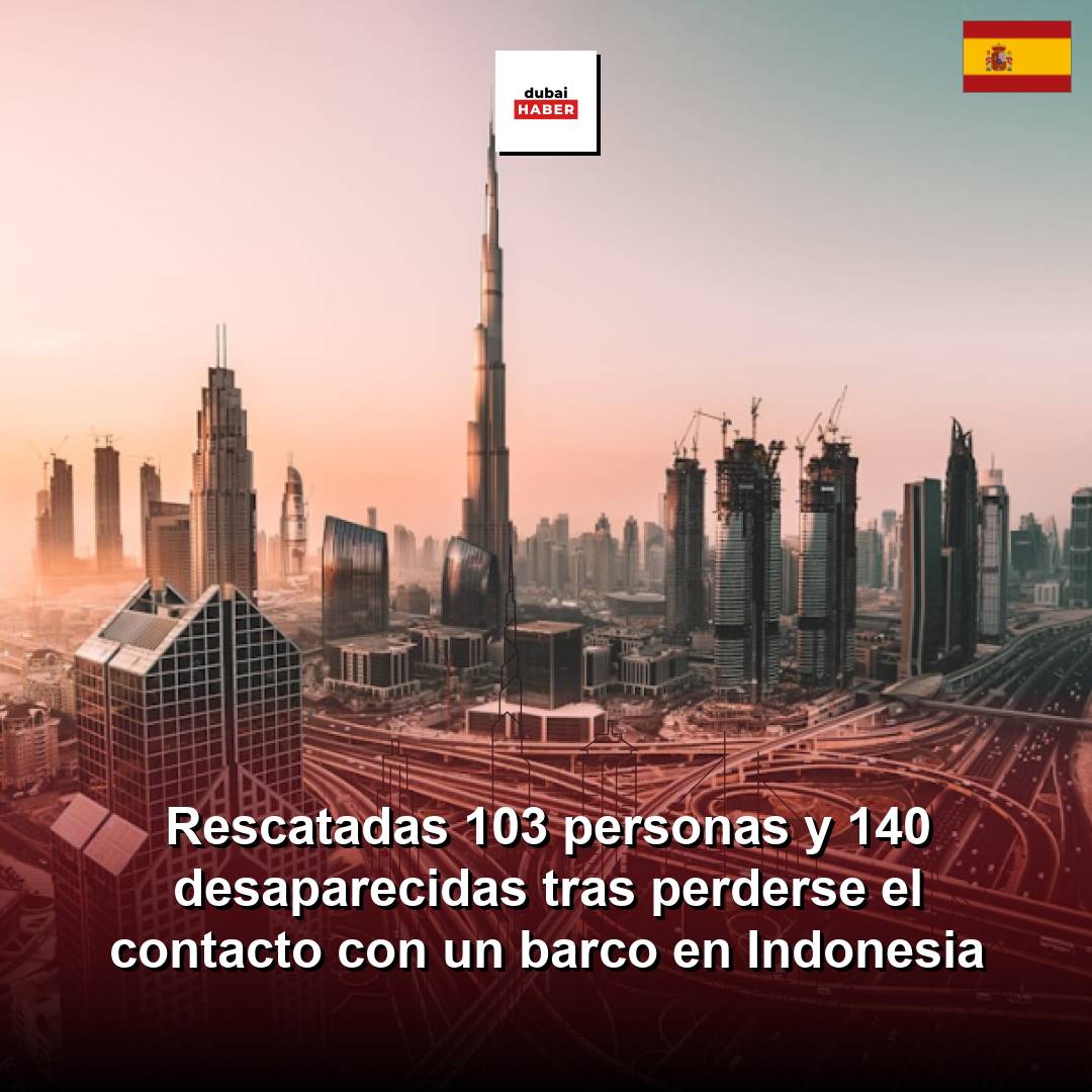 Rescatadas 103 personas y 140 desaparecidas tras perderse el contacto con un barco en Indonesia