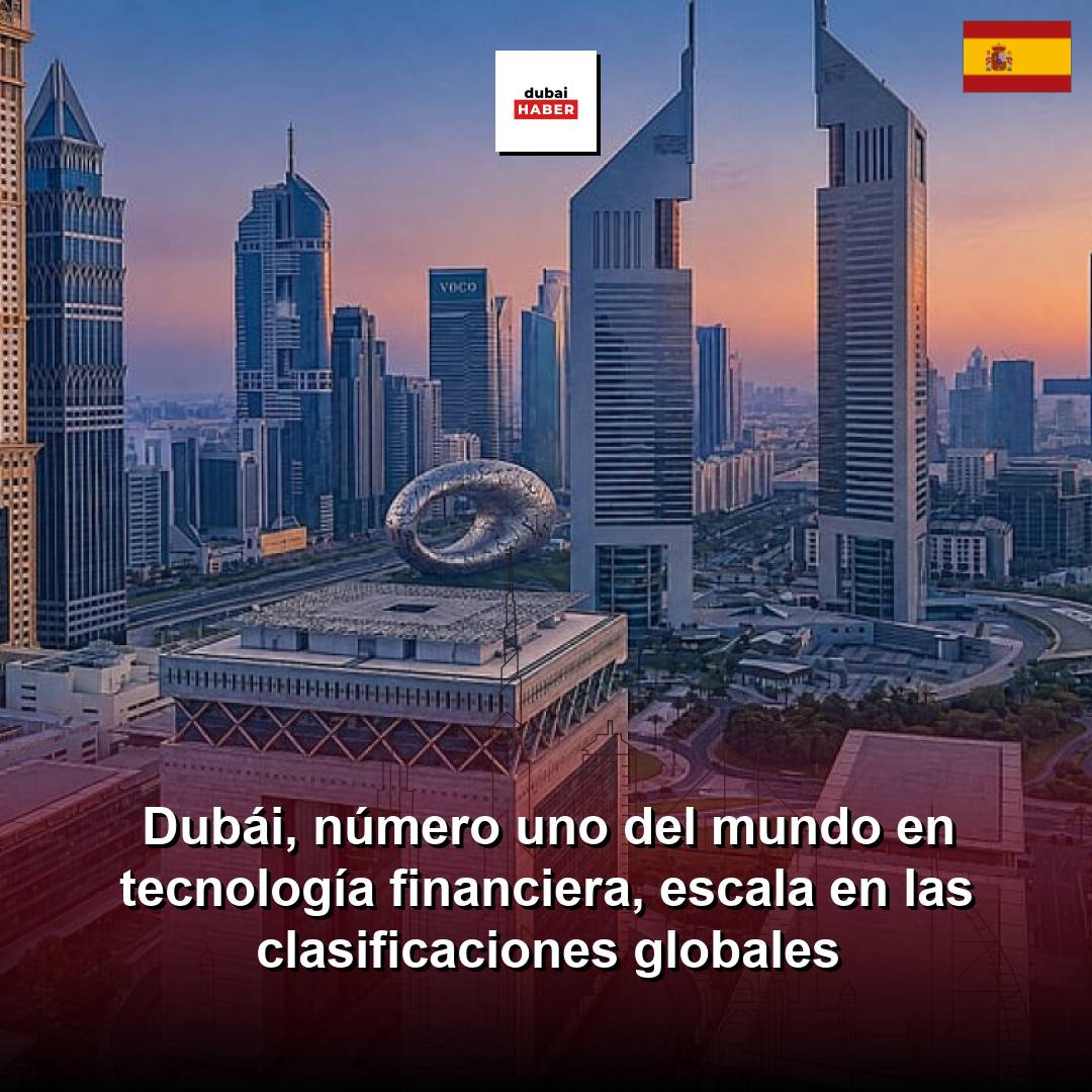 Dubái, número uno del mundo en tecnología financiera, escala en las clasificaciones globales
