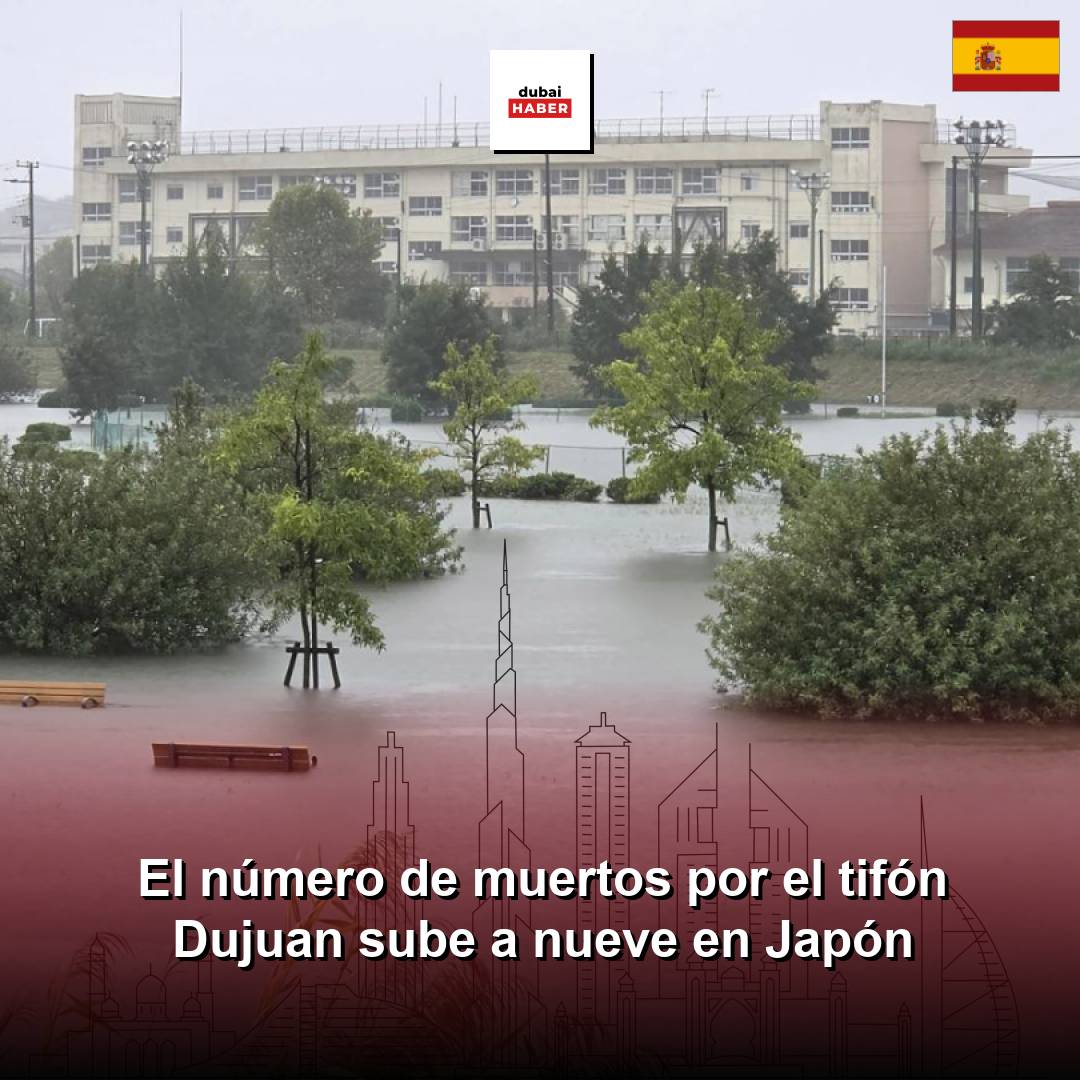 El número de muertos por el tifón Dujuan sube a nueve en Japón