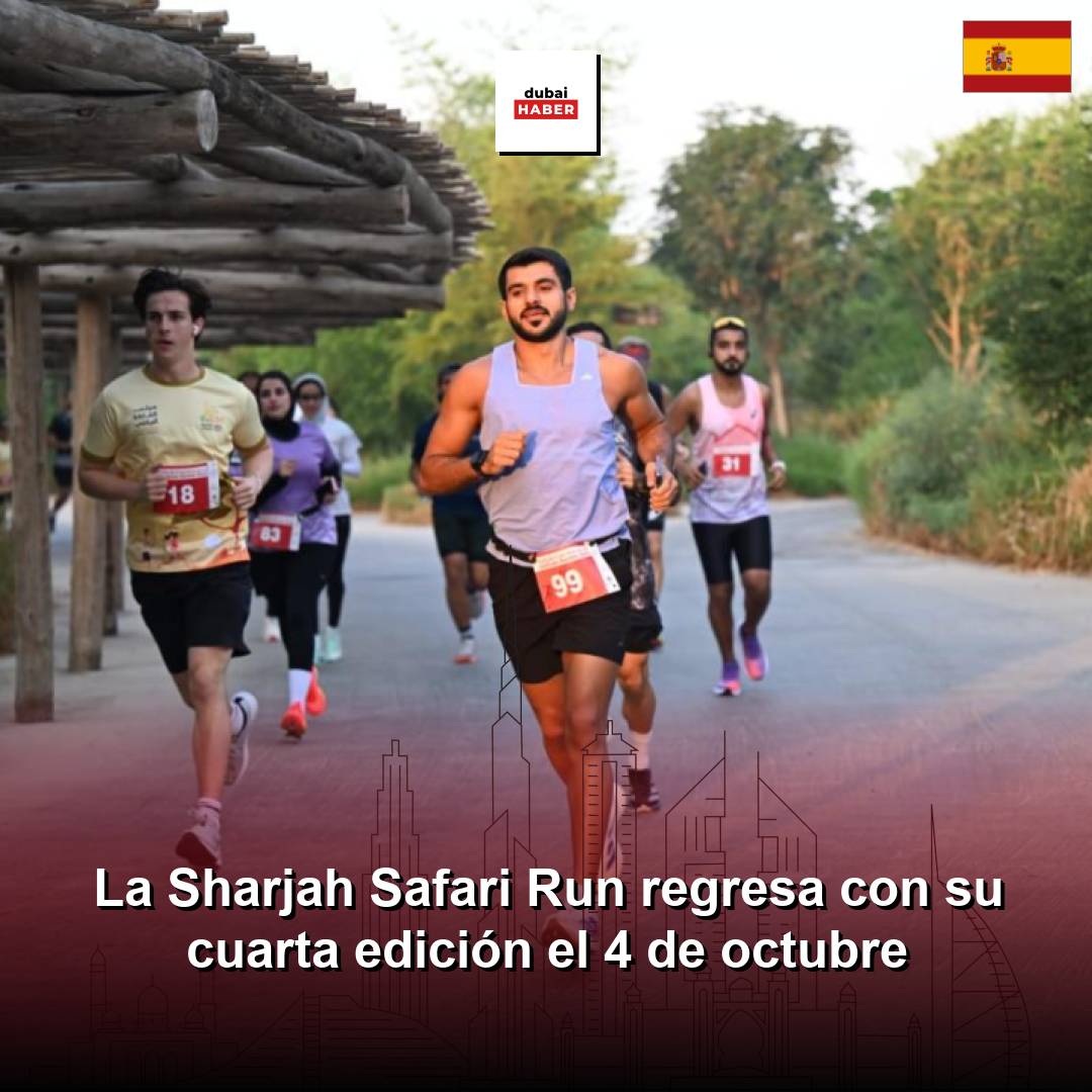 La Sharjah Safari Run regresa con su cuarta edición el 4 de octubre