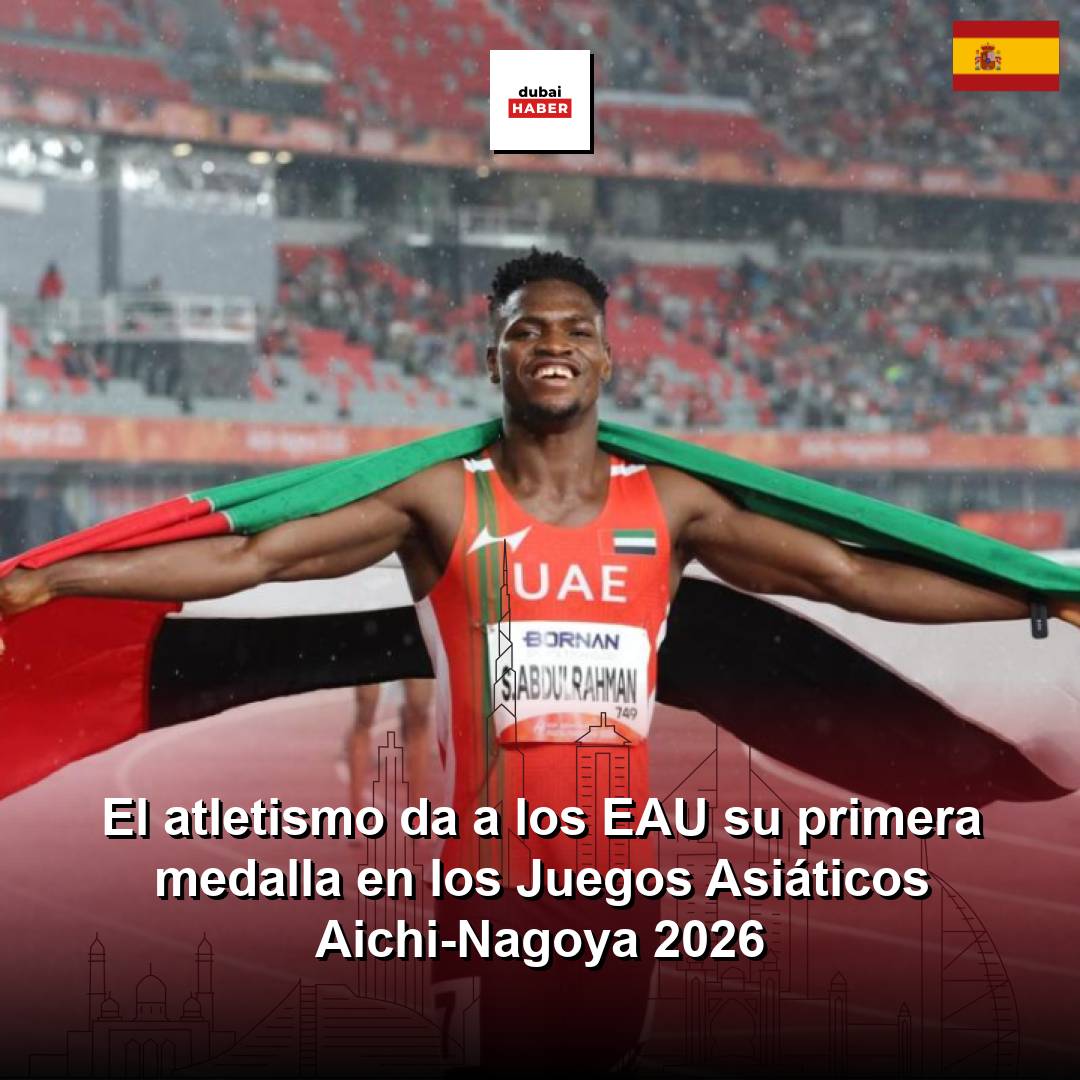 El atletismo da a los EAU su primera medalla en los Juegos Asiáticos Aichi-Nagoya 2026