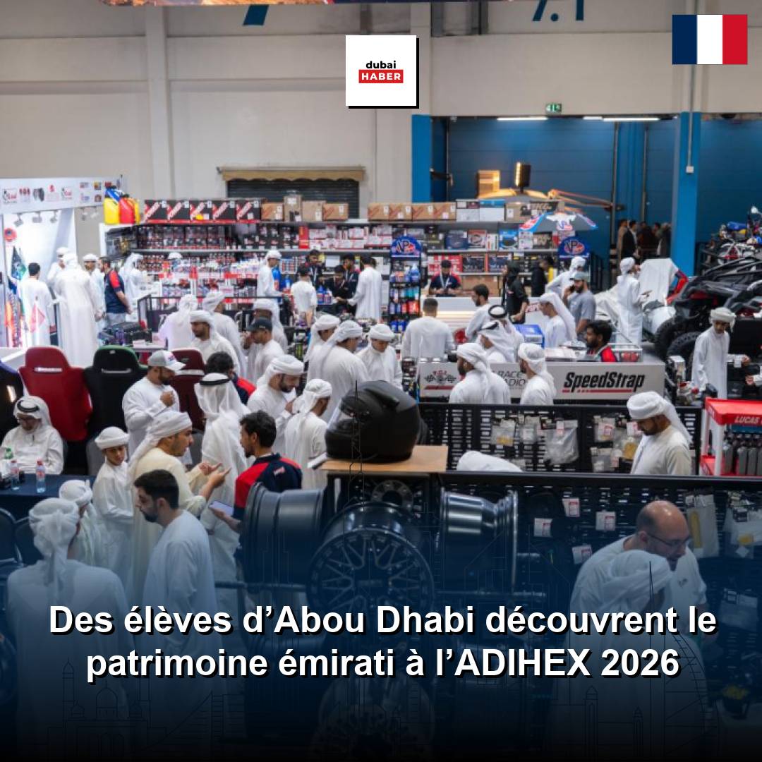 Des élèves d’Abou Dhabi découvrent le patrimoine émirati à l’ADIHEX 2026