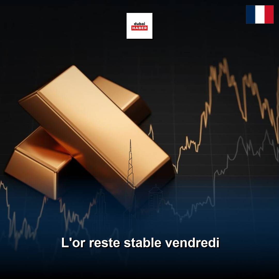 L'or reste stable vendredi