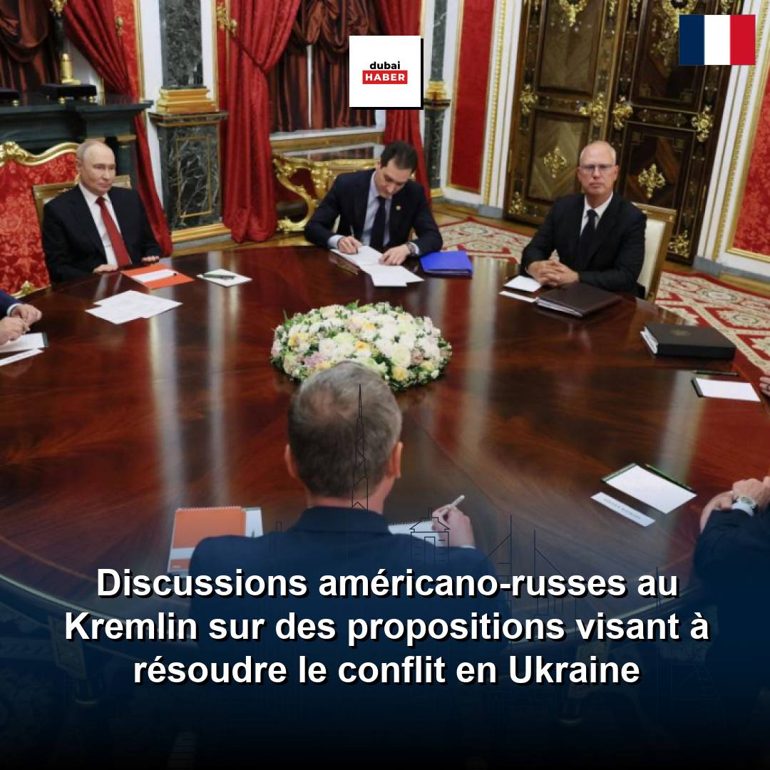 Discussions américano-russes au Kremlin sur des propositions visant à résoudre le conflit en Ukraine