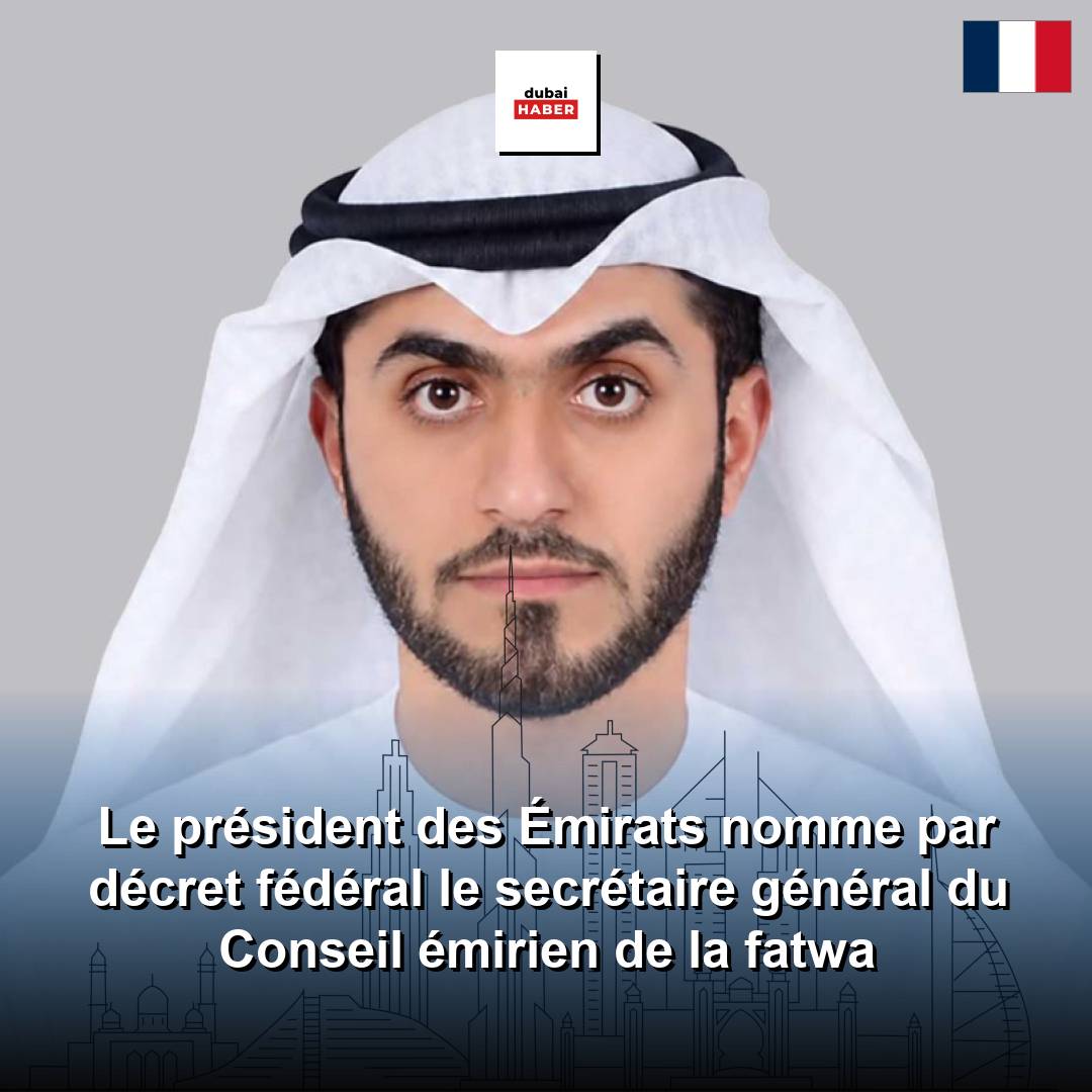 Le président des Émirats nomme par décret fédéral le secrétaire général du Conseil émirien de la fatwa