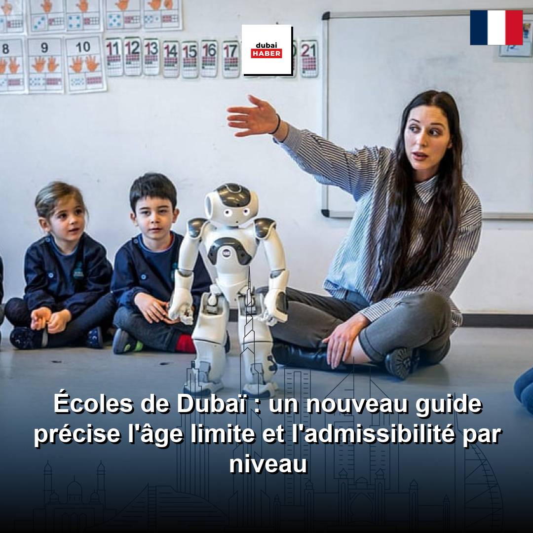 Écoles de Dubaï : un nouveau guide précise l'âge limite et l'admissibilité par niveau