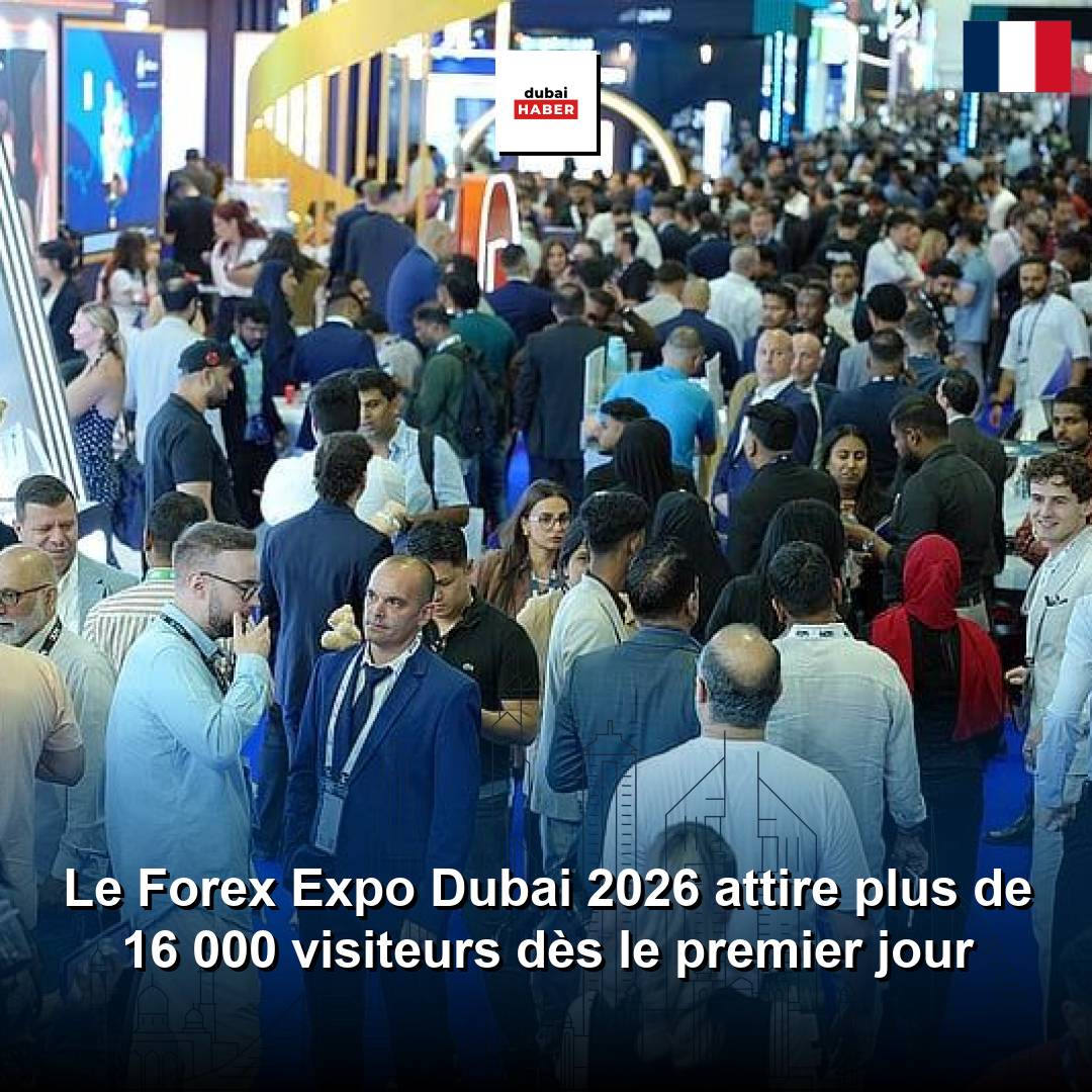 Le Forex Expo Dubai 2026 attire plus de 16 000 visiteurs dès le premier jour